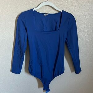 Free people blue body suit​